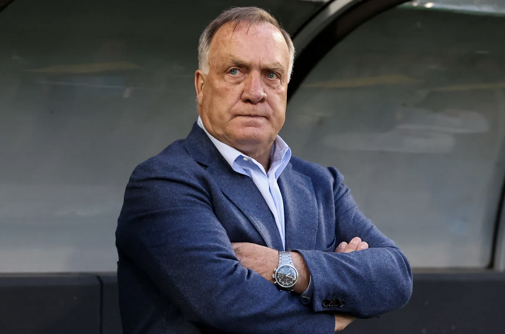 Dick Advocaat, hoofdcoach van Curaçao tijdens de WK 2026-campagne